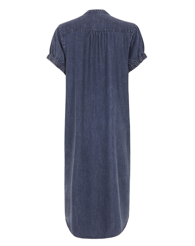 Soft Rebels - SRKeira Midi Kjole - Dark Blue Denim